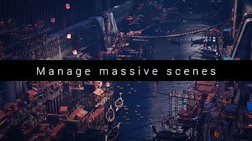 How to manage massive scenes - Quick Blender Tutorial