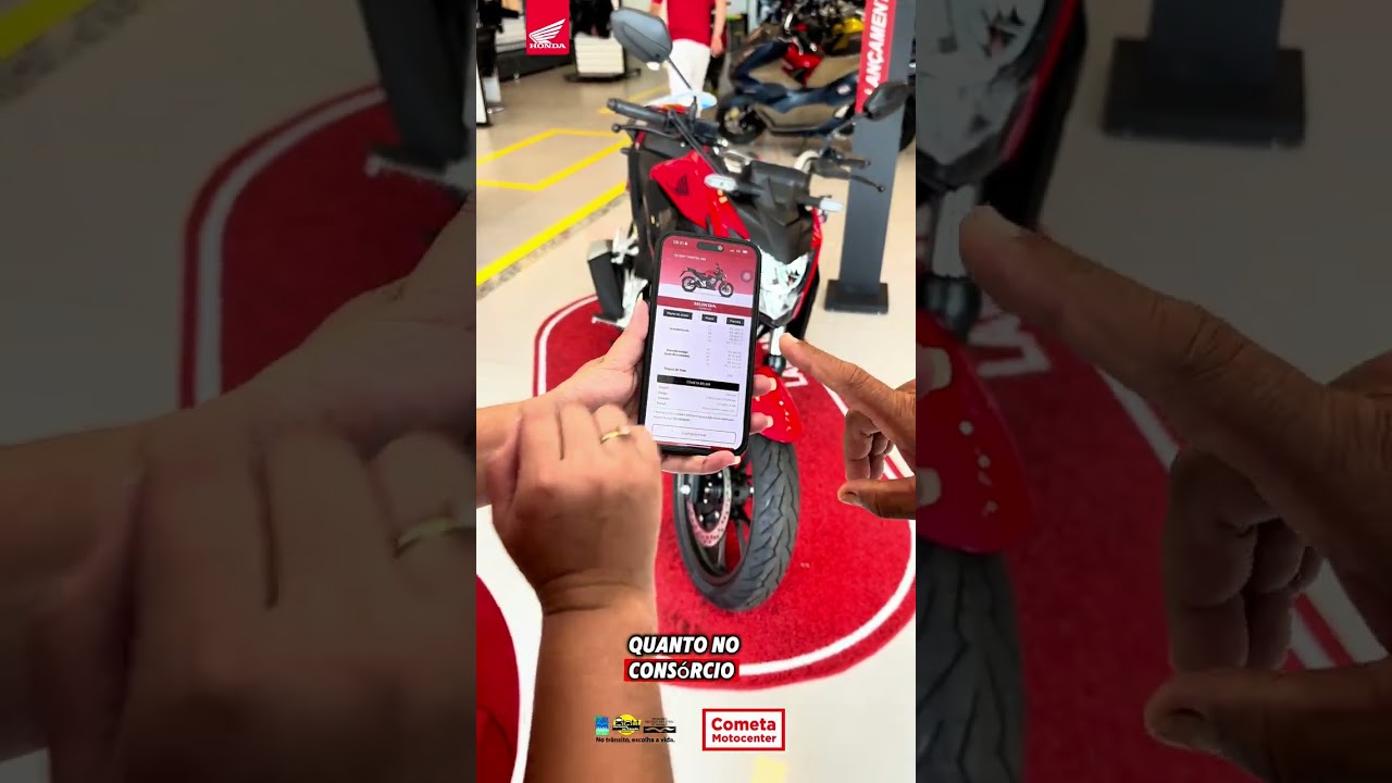 Conquiste sua Honda Zero KM na Cometa Motocenter! 🚀🏍💫"