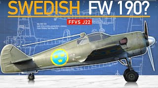 Swedens WW2 Radial Engined Fighter - FFVS J22