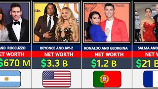 Top 60 Richest Celebrity Couples 2025