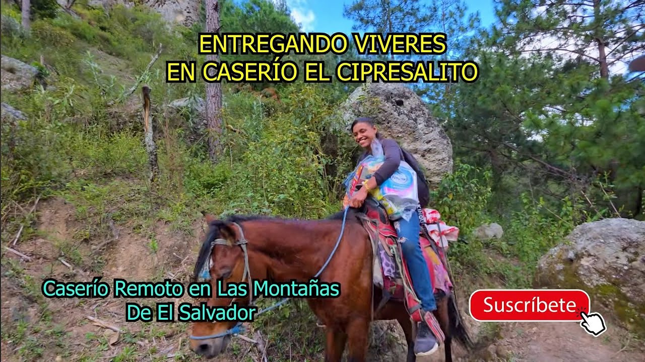 Así Es La Vida En Lo Más Remoto de  EL SALVADOR, Sin Electricidad, El Cipresalito, Chalatenango. 