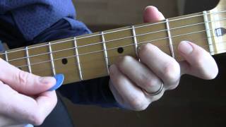 Part A13:  Bad (U2 Guitar Tutorial / Lesson) - Chorus (contd)