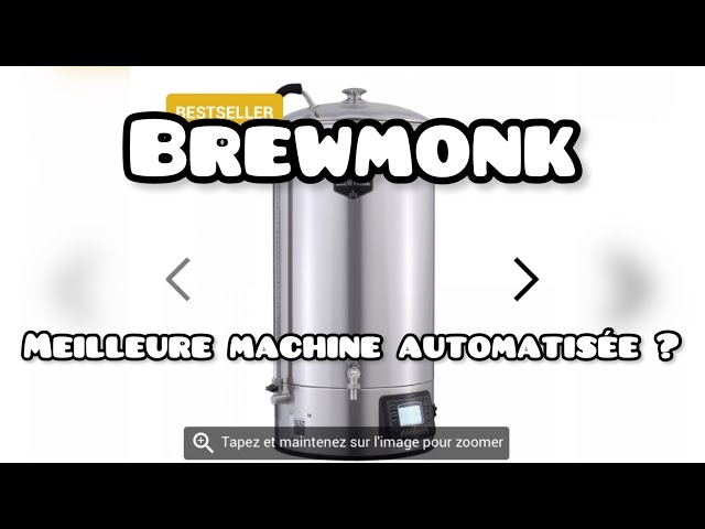 Test de la BrewMonk 50 litres, meilleur machine de brassage automatisé ? 