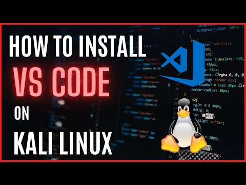 How to Install VS Code on Kali Linux  || Code with Pawan