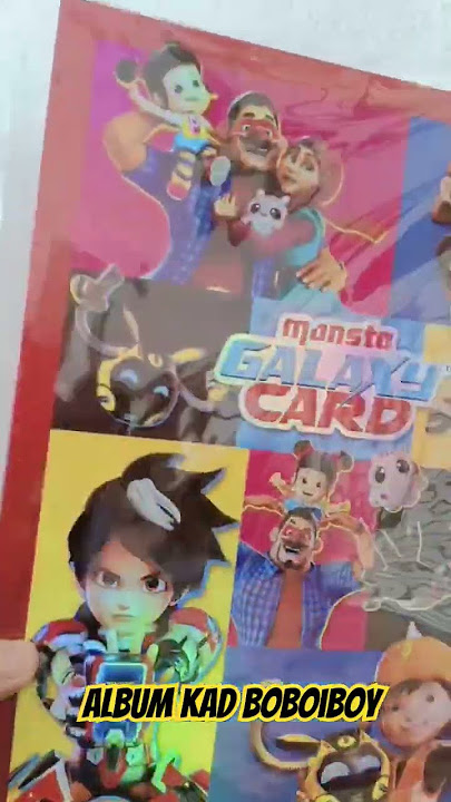Album Kad Boboiboy. #boboiboy #boboiboygalaxy #boboiboygalaxycard #anime #mainananak