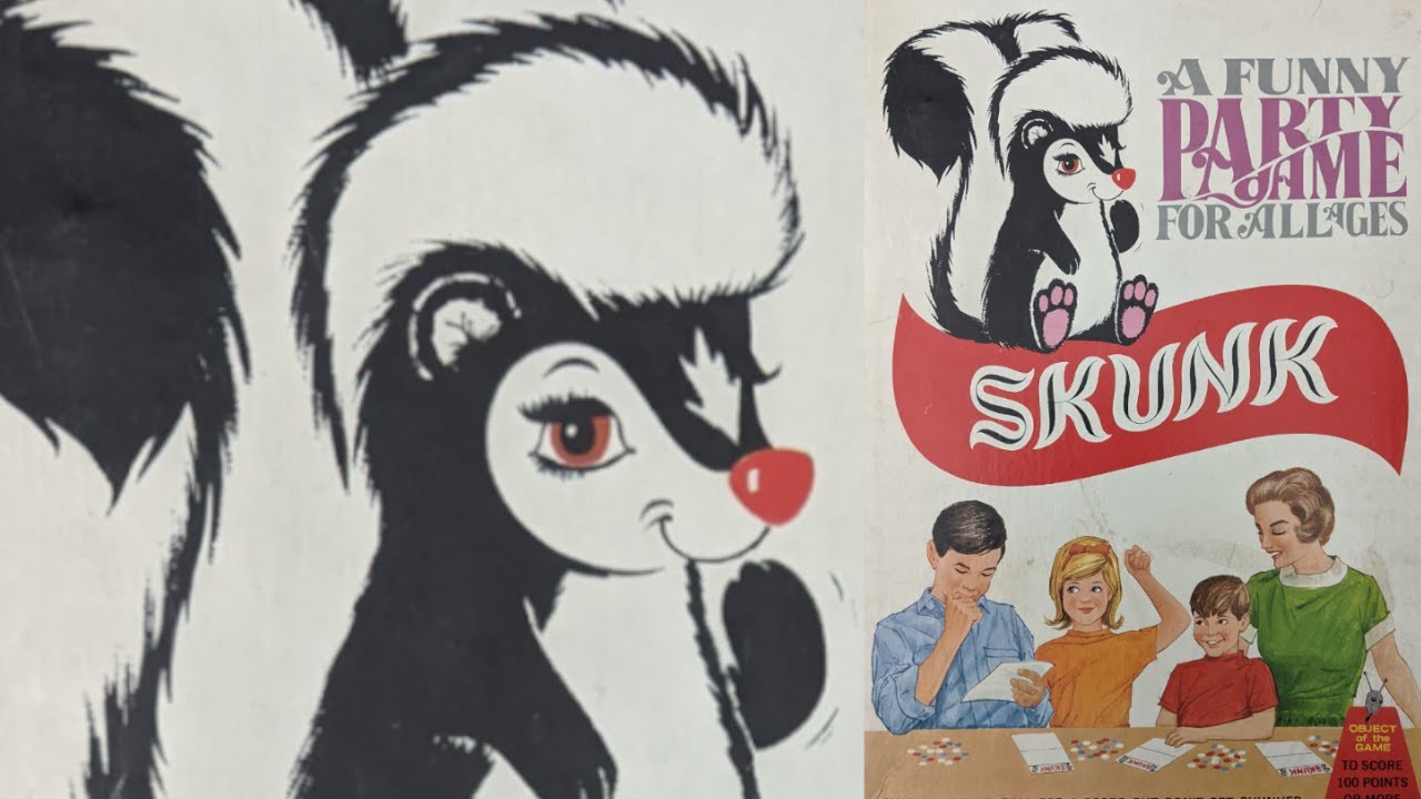 Board Game Archaeology #44 Skunk (1953) by Schaper - YouTube