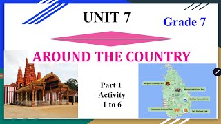 Grade 7 (part 1 of Unit 7) Around The Country🇱🇰