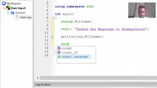 C++   Taking String Input using Getline
