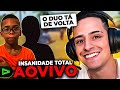 AO VIVO !!! MATANDO SAUDADE JOGANDO FREE FIRE COM BOCA DE 09