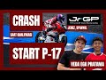 VEDA LAGI-LAGI ❌️ CRASH di Q2 ‼️START P17 JuniorGP Jerez 2025 ‼️