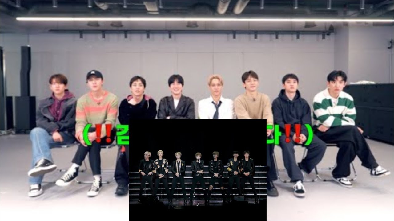 Exo Reaction to BTS 'Baepese' Transitions performance (Fanmade 💜)