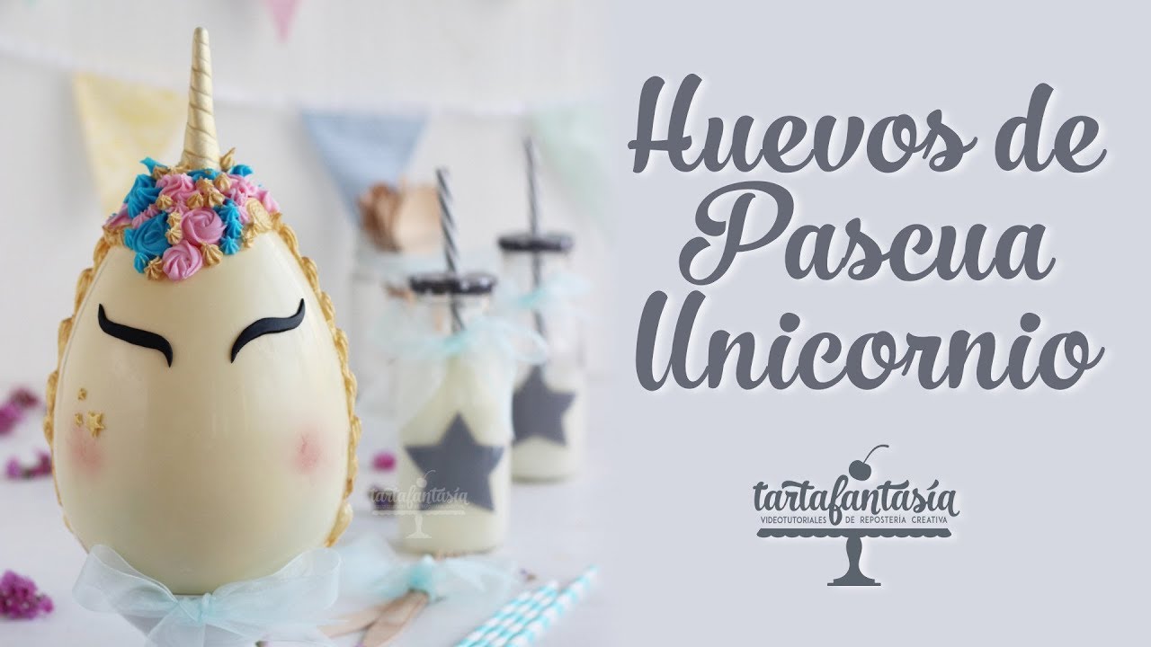 Cómo hacer Huevos de Pascua Unicornio
