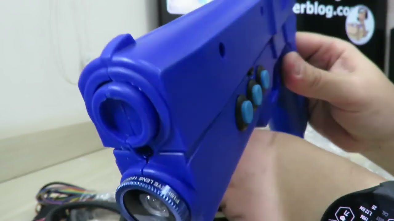 Pistola de Luz Lightgun USB Time Crisis 3 Arcade com Recuo
