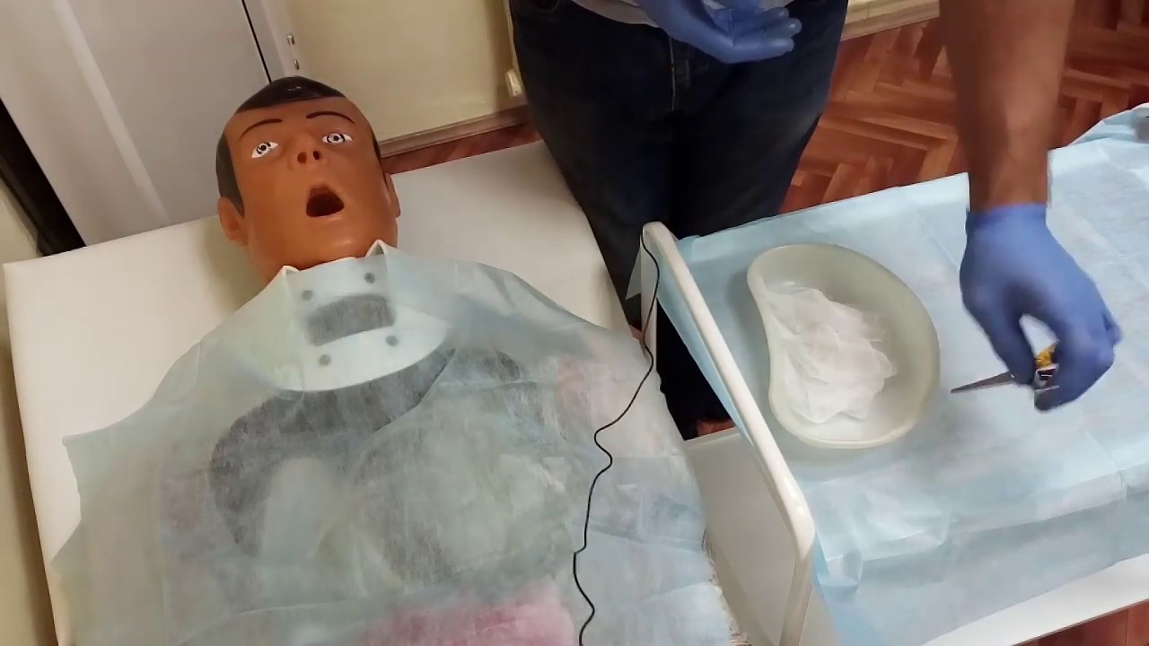 Передняя тампонада носа