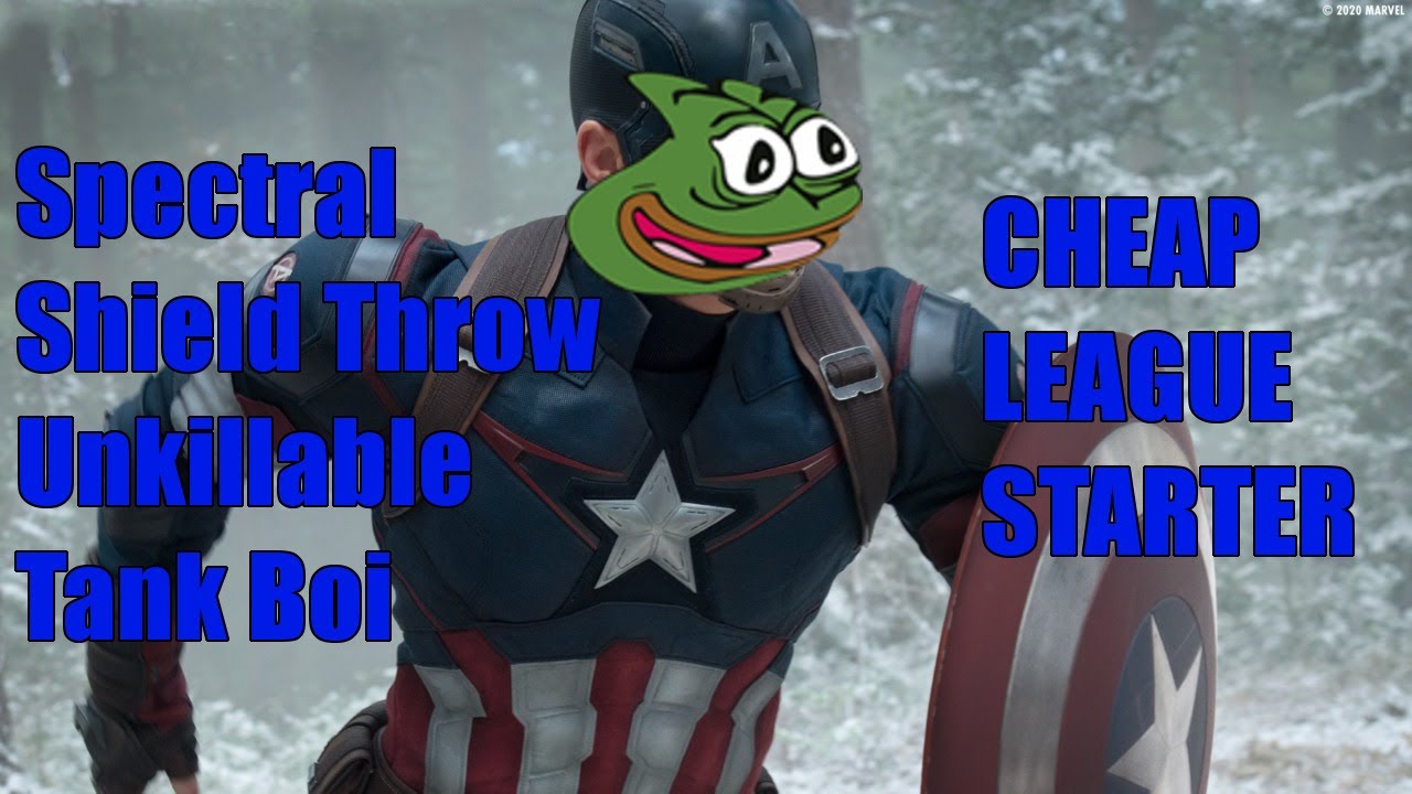 [Path of Exile 3.14] Spectral Shield Throw Max Block Bleed Gladiator League Starter