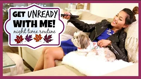 Get UNready With Me! My Fall Night Time Routine 2014 ♡