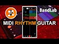 How to create a midi rhythm guitar in bandlab