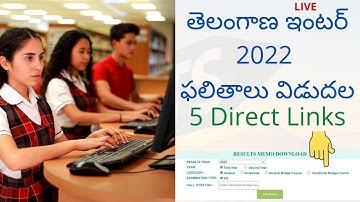 How to check TS Inter results 2022 Direct 5 links | TS Inter results 2022 | teluguprapancham