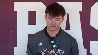 Shane Sdao previews Texas A&M baseball's series at Oklahoma