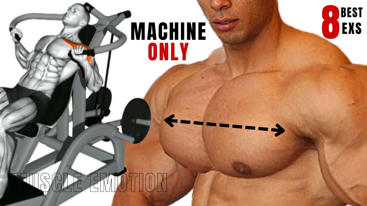 FULL CHEST WORKOUT. I used only machines for this chest workout