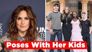 Mariska Hargitay Poses With All Of Her Kids In Rare Red Carpet Appearance