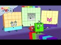 Spooky halloween pattern palace challenge  learn to count  math  colors for kids  numberblocks