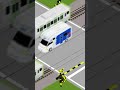 ライトキャブコン特別青マッシュ!? どこ行くねん！ | Camper & railroad crossing #shorts