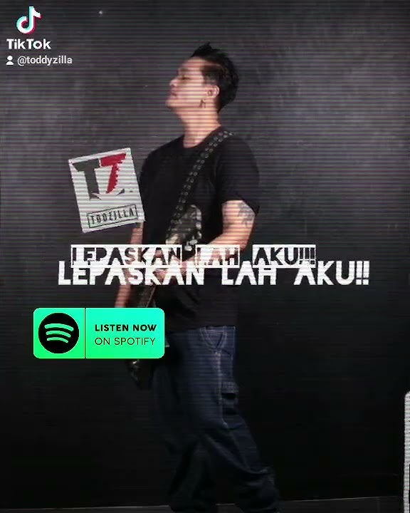 Toddy zilla -Lepaskan lah aku!! available @Spotify #short #punkrock