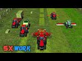 5x Work In One Grass Field In Fs14 5x Working Farming Simulator 14 Timelapse 