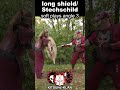 Longshield soft plays 3 #ninja #samurai #talhoffer