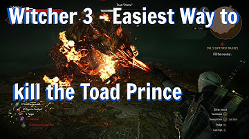 Witcher 3: Hearts of Stone - Easy Way to Kill the Toad Prince (Death March)