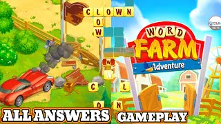 WORD FARM ADVENTURE GAMEPLAY, All Answers & Levels, Filga screenshot 4