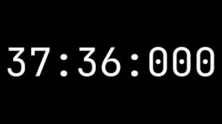 Celebrity Countdown timer 37 minutes, 36 seconds [37:36:000] - White on black with milliseconds Net Worth