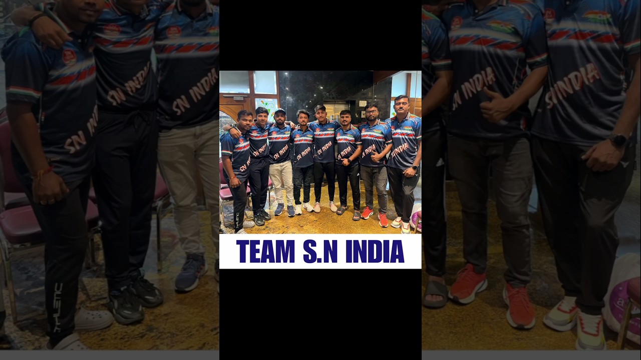 Best Wishes 🎉 TEAM SN INDIA (Shorthand Cricket)