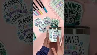 Crafting With Love 💕 #crafting #stickershop #plannercommunity #plannerstickers