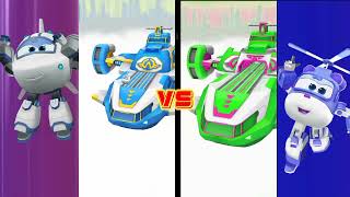 Exciting Action Astra Vs Dizzy Corn Flower Whos Better - Super Wings Jett Run
