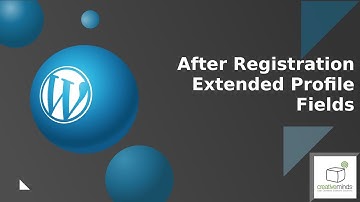After Registration Extended Profile Fields WordPress Plugin