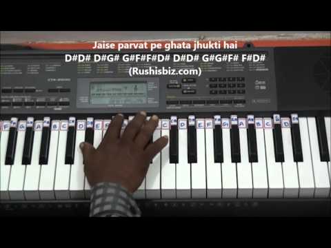 Dil Kya Kare Jab Kisi Se (PIANO TUTORIALS) - Julie