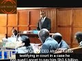 FORMER LANCET KENYA CEO DR KALEBI TESTIFIES IN MULTIBILLION COMPENSATION SUIT.