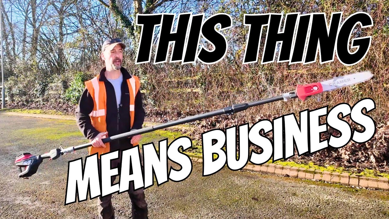 Can it DROP a MONSTER Limb? Cramer OPTIMUS PST39 Pole Saw Review.