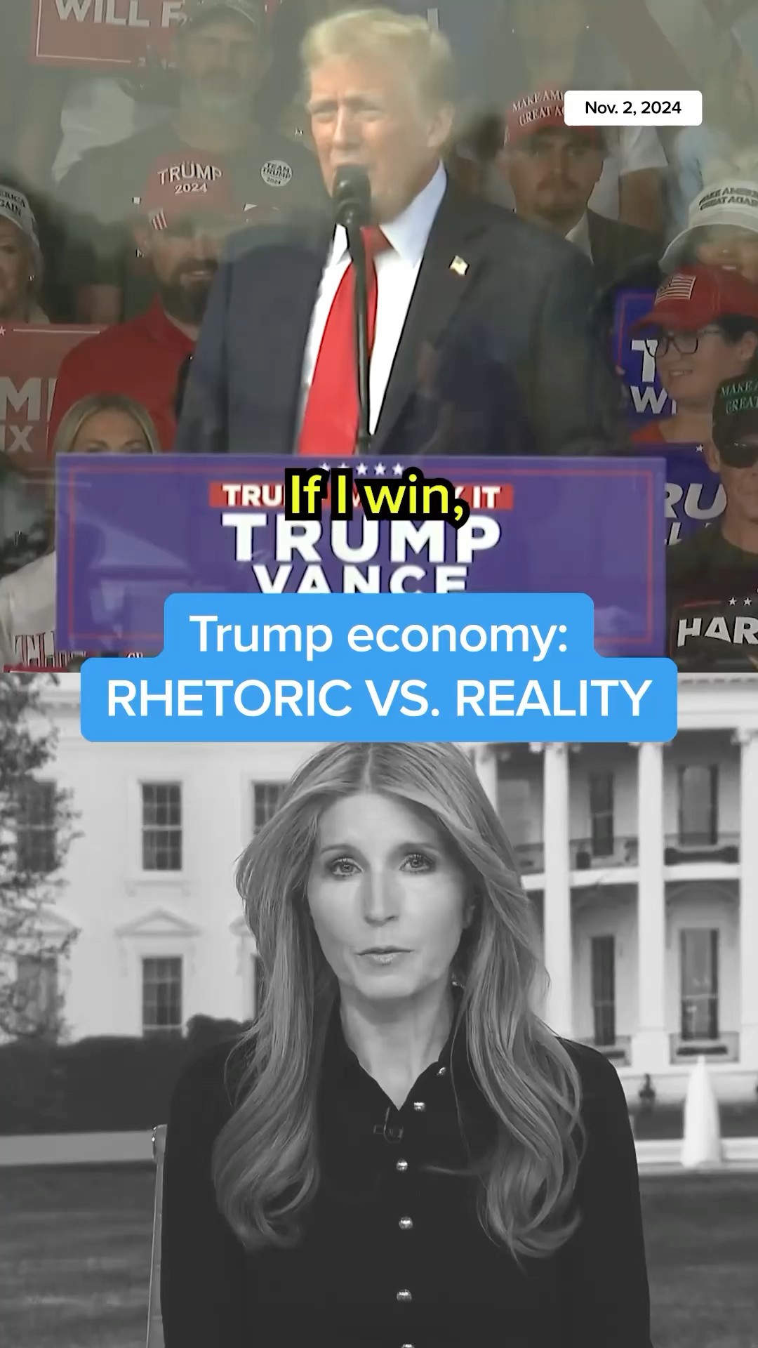 Trump economy: RHETORIC VS. REALITY