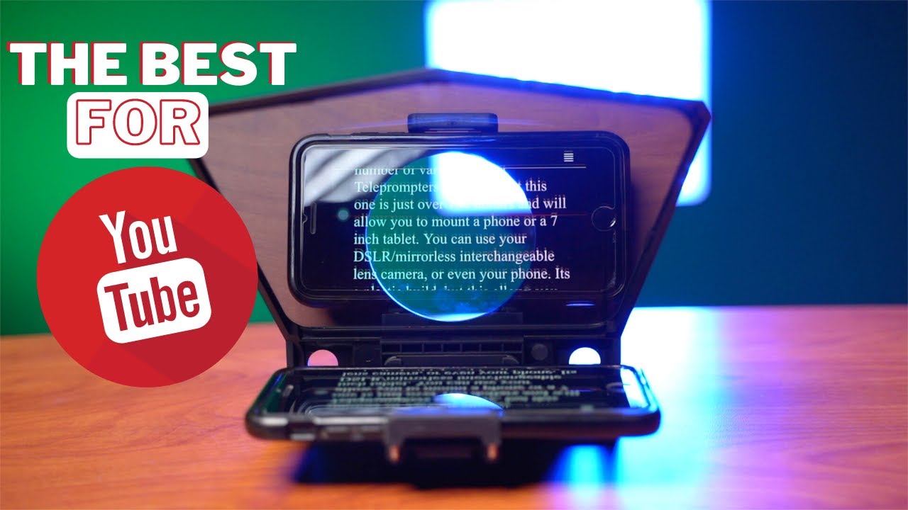 Best Value YouTube Teleprompter Desview T2 Teleprompter YouTube