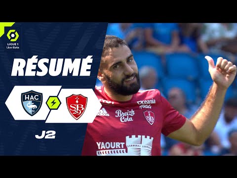 Le Havre Brest Goals And Highlights