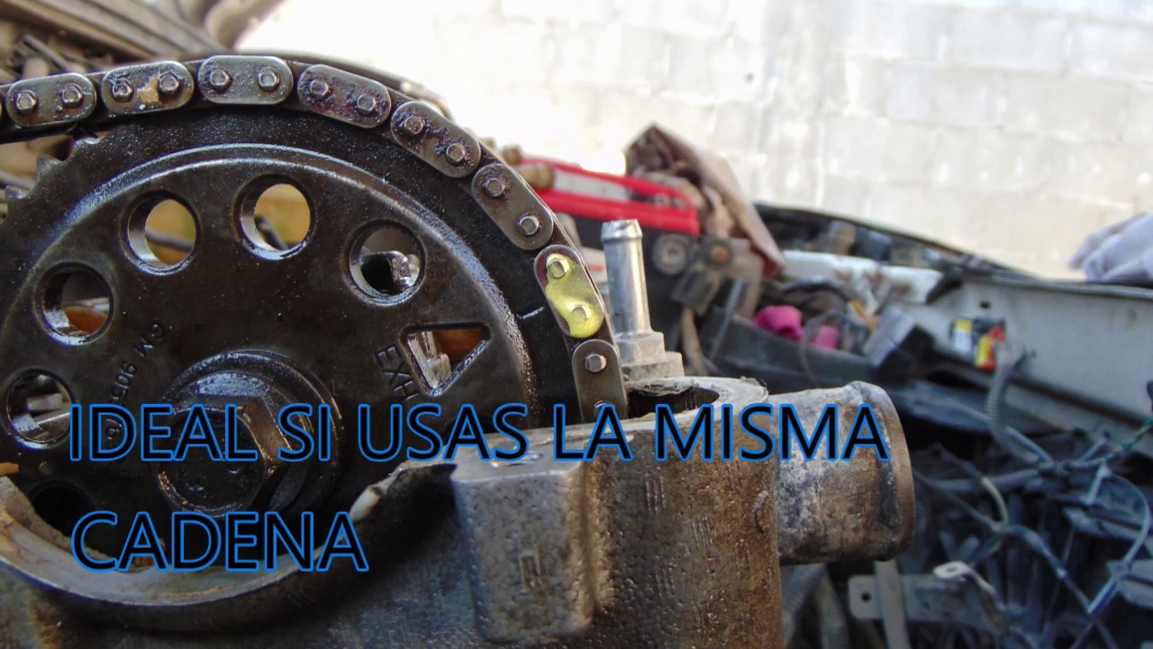 como cambiar empaque de cabeza y sincronizar cadena de tiempo cobalt motor ecotec 2.2
