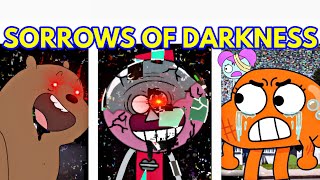 Friday Night Funkin' Vs SORROWS OF DARKNESS | Gumball Finn Mordecai (FNF/Mod/Pibby)