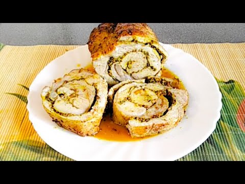 Мясной РУЛЕТ c приправами и горчицей, то что нужно на праздничный стол!