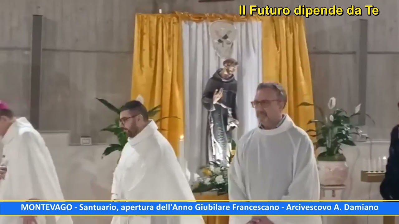 01.02.2026 (244) Montevago - Santuario, apertura dell'anno Giubilare Francescano