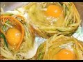 Uovo nel Nido salvacena  #ricettadiuova  #ricetterapanello #ricettediverdure #ricettevegetariane