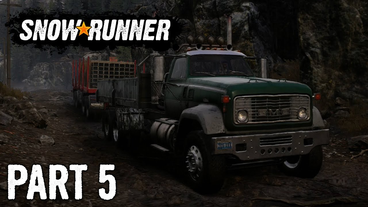 SnowRunner Walkthrough Gameplay Part 5 Mountain Bridge & Steel