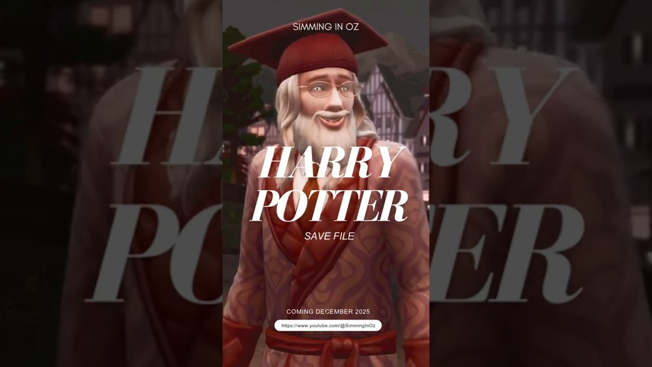 Ночь на Тисовой улице — файл сохранения Sims 4 Harry Potter